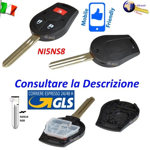 Telecomando chiave guscio - chiave,