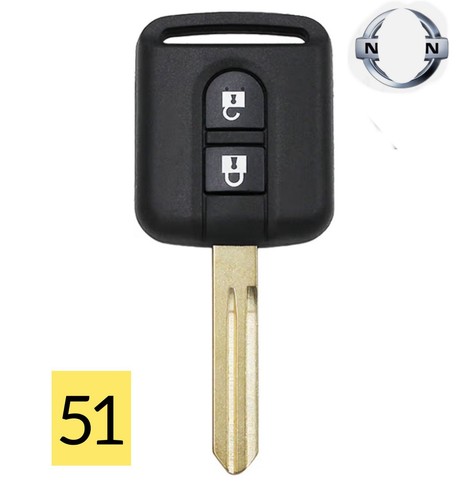 Telecomando chiave per - per, nissan